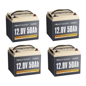 Power Queen 12V 50Ah Deep Cycle Lithium Battery
