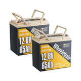 Power Queen 12V 65Ah 22NF Lithium Battery