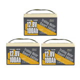 Power Queen 12V 100Ah Low-temp Smart Deep Cycle Lithium Battery