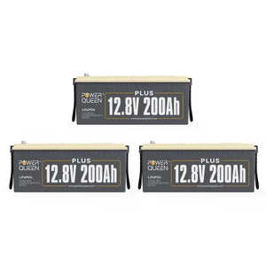 Power Queen 12V 200Ah PLUS Deep Cycle Lithium Battery