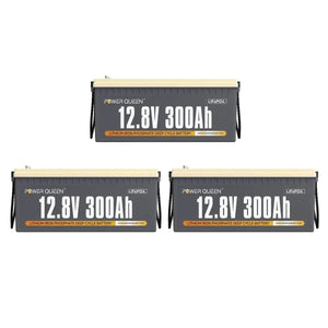 Power Queen 12V 300Ah Deep Cycle Lithium Battery