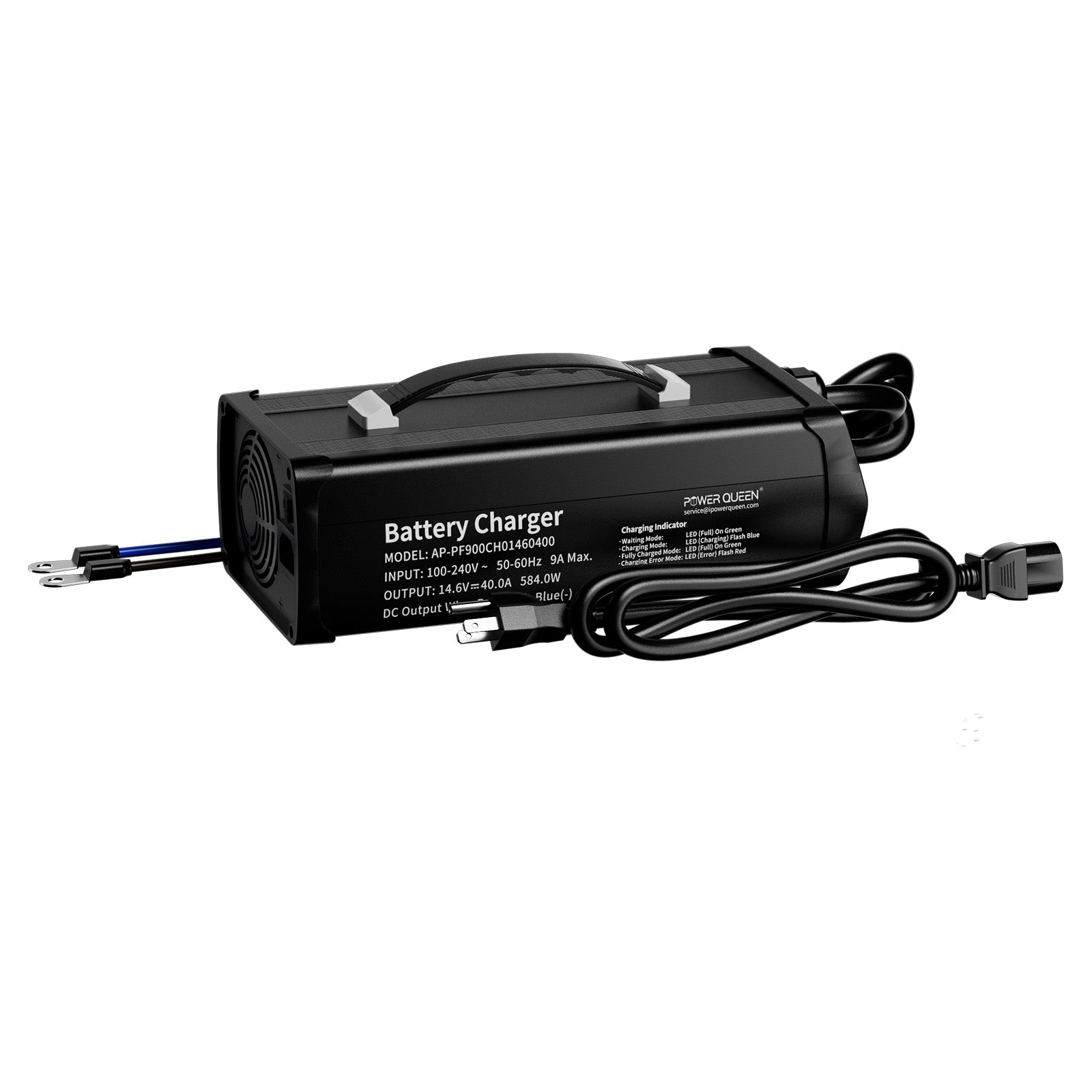[Like New] Power Queen 14.6V 40A LiFePO4 Battery Charger