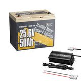 Power Queen 24V 50Ah Smart Deep Cycle Lithium Battery