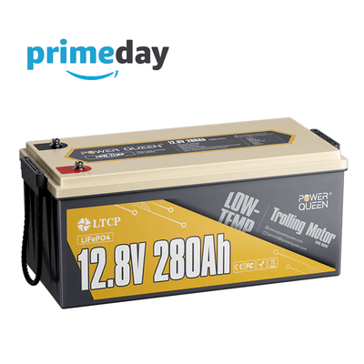 Power Queen 12V 280Ah Low - Temp Deep Cycle Lithium Battery - Power Queen US