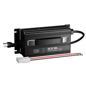 [Like New] Power Queen 29.2V 20A Lithium LiFePO4 Battery Charger