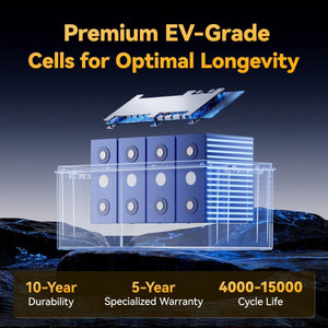 [Like New] Power Queen 12V 300Ah Deep Cycle Lithium Battery - Power Queen US