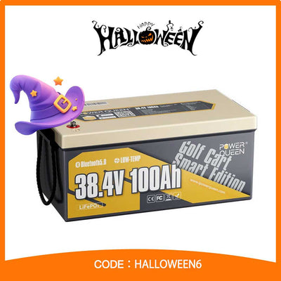 36v100ah-Power Queen lithium batteries Halloween Main Product Image
