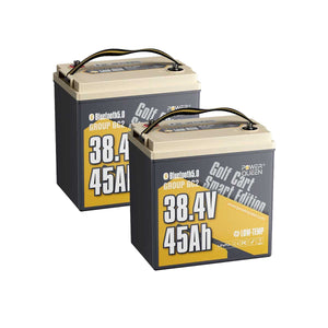 Power Queen 36V 45Ah Golf Cart Smart GC2 Lithium Battery