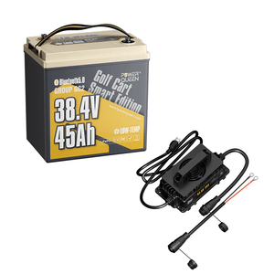Power Queen 36V 45Ah Golf Cart Smart GC2 Lithium Battery