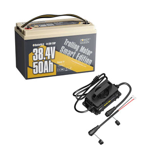 Power Queen 36V 50Ah Smart Deep Cycle Lithium Battery