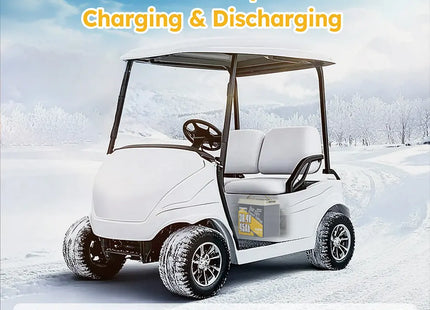 38.4V 45Ah Golf Cart Smart GC2 Lithium Battery Power Queen US