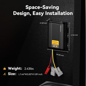 [Like New] Power Queen 12V 40A DC to DC Battery Charger - Power Queen US