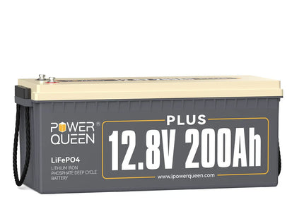 [5% OFF Only $402] Power Queen 12V 200Ah PLUS Deep Cycle Lithium Battery Power Queen