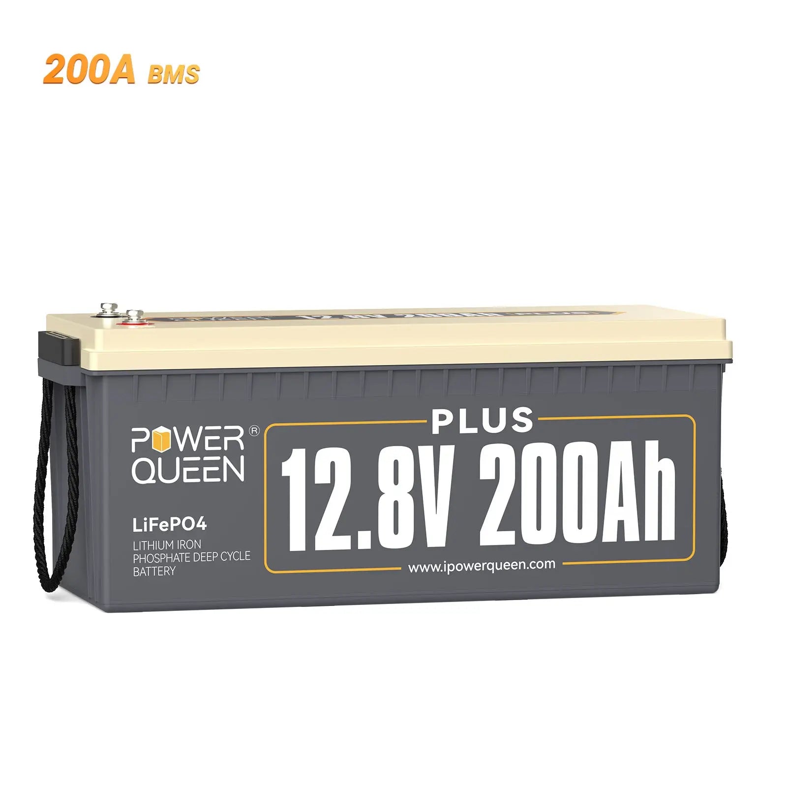 [5% OFF Only $402] Power Queen 12V 200Ah PLUS Deep Cycle Lithium Battery Power Queen