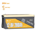 [5% OFF Only $503] Power Queen 12V 280Ah Low-Temp Deep Cycle Lithium Battery Power Queen
