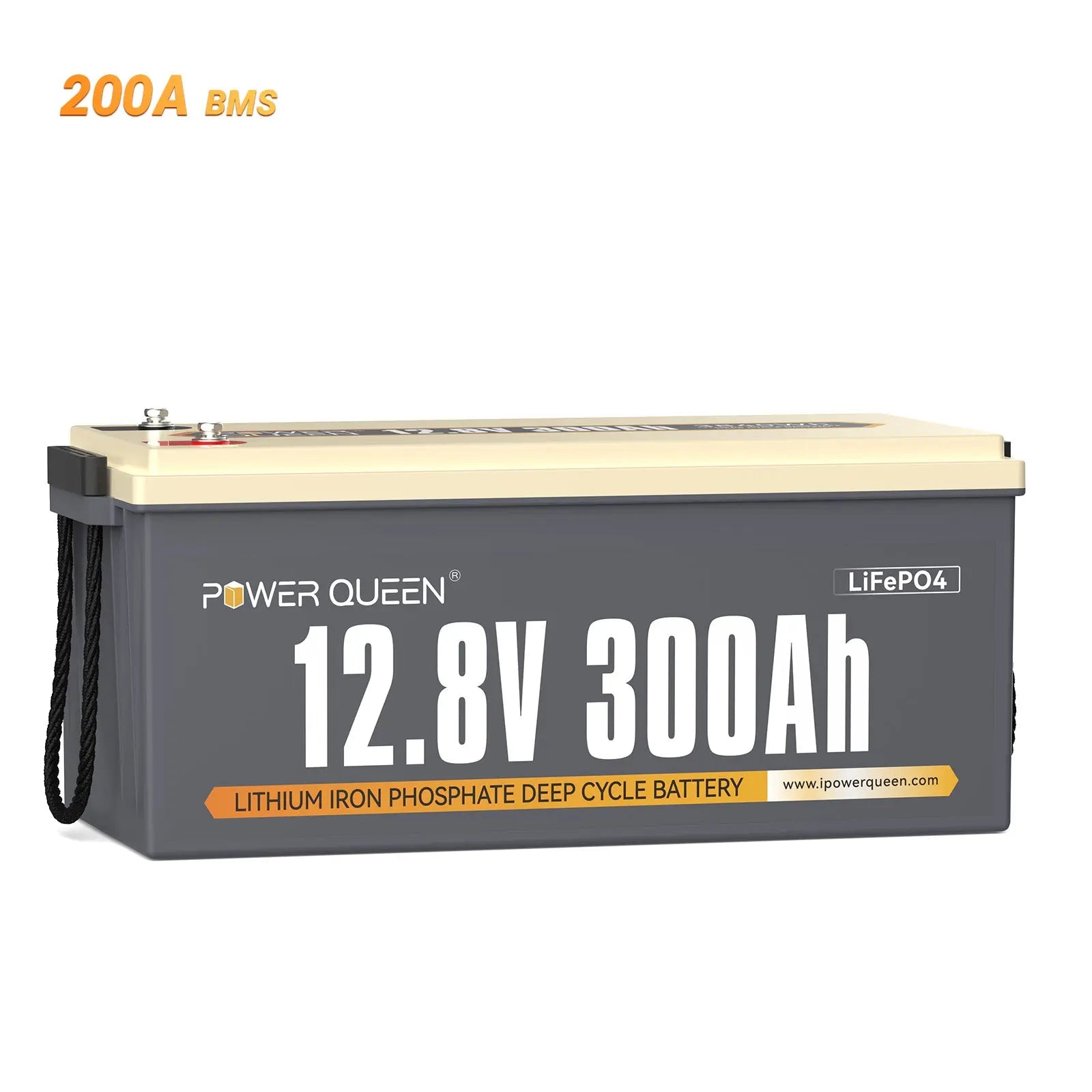 [5% OFF Only $541] Power Queen 12V 300Ah Deep Cycle Lithium Battery Power Queen