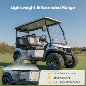 [Like New] Power Queen 48V (51.2V) 30Ah GC2 Golf Cart Smart Lithium Battery - Power Queen US