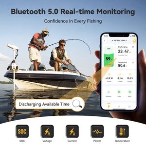 [Like New] Power Queen 12V 125Ah Group27 Smart Deep Cycle Lithium Battery - Power Queen US