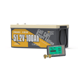 Power Queen 48V (51.2V) 100Ah GC8 Golf Cart Smart Lithium Battery