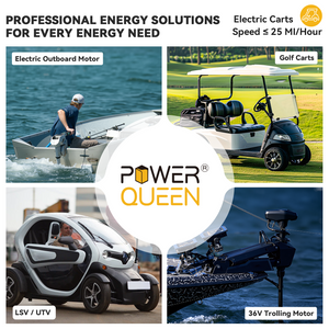 [Like New] Power Queen 36V 45Ah Golf Cart Smart GC2 Lithium Battery
