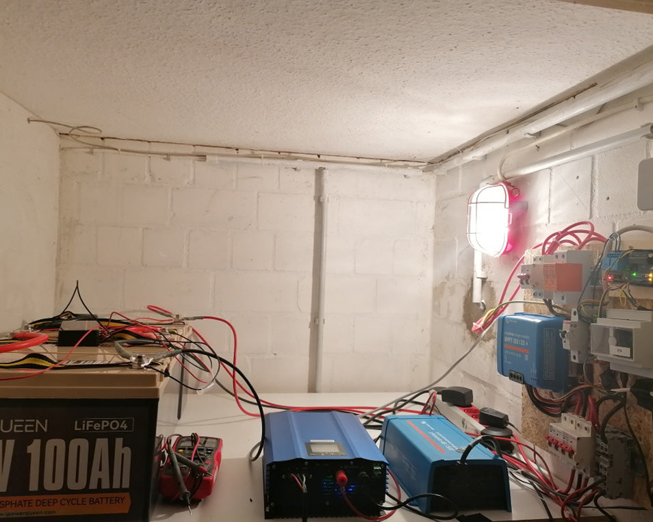 Upgraded DIY Battery Storage