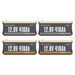 [Final $1033] Power Queen 12V 410Ah Deep Cycle Lithium Battery Power Queen