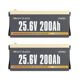 [Final $1034] Power Queen 24V 200Ah Deep Cycle Lithium Battery Power Queen