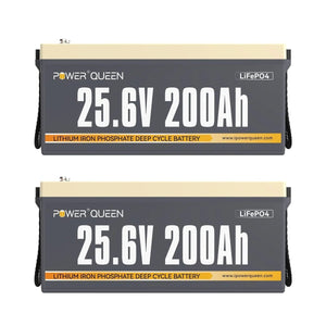 [Final $1034] Power Queen 24V 200Ah Deep Cycle Lithium Battery Power Queen