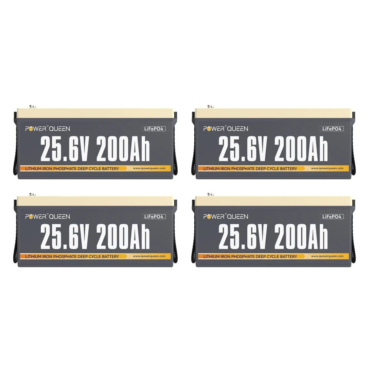 [Final $1034] Power Queen 24V 200Ah Deep Cycle Lithium Battery Power Queen