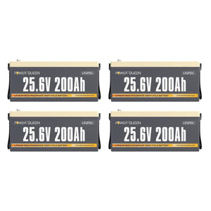 [Final $1034] Power Queen 24V 200Ah Deep Cycle Lithium Battery Power Queen