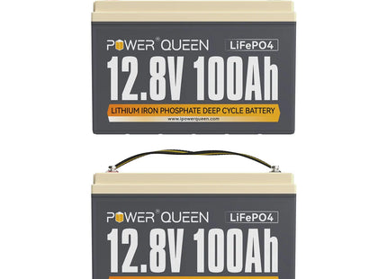 [Final $165] Power Queen 12V 100Ah Deep Cycle Lithium Battery Power Queen