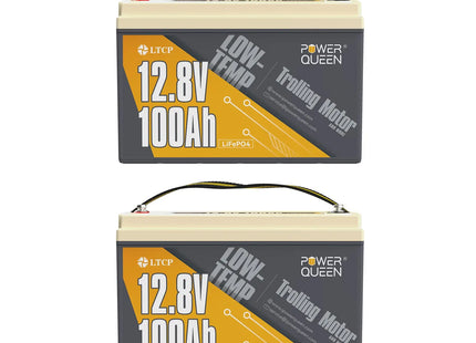 [Final $167] Power Queen 12V 100Ah Low-Temp Deep Cycle Lithium Battery Power Queen