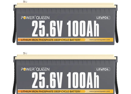 [Final $372] Power Queen 24V 100Ah Deep Cycle Lithium Battery Power Queen