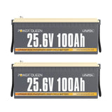 [Final $372] Power Queen 24V 100Ah Deep Cycle Lithium Battery Power Queen