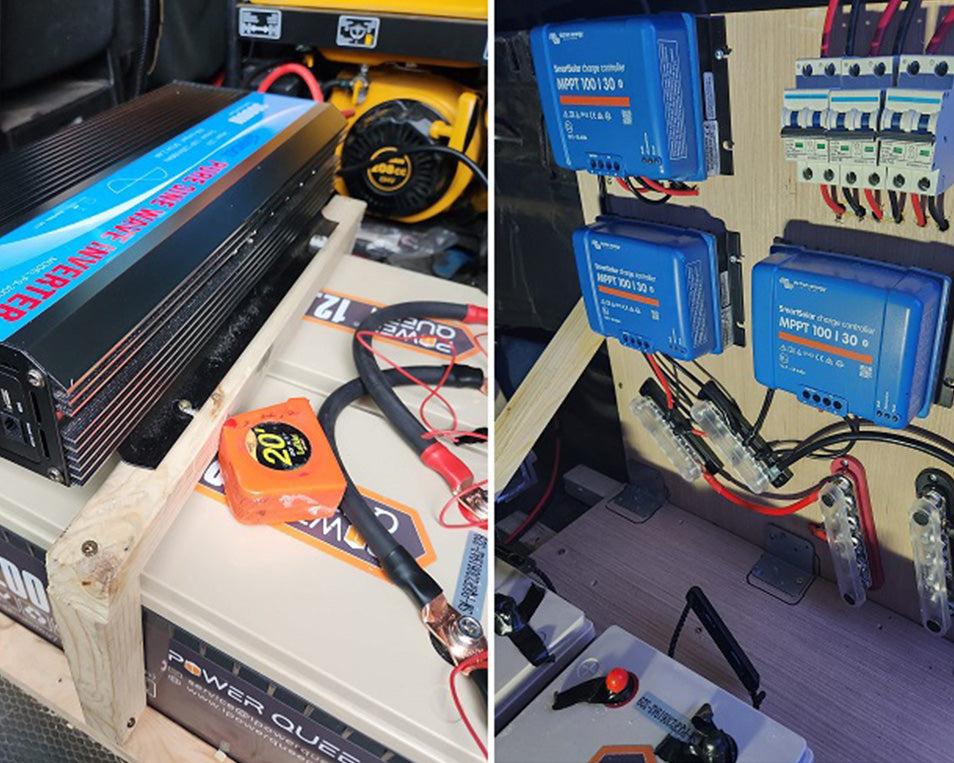 Custom Truck Camper Powered by Solar