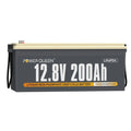 Power Queen 12.8V 200Ah LiFePO4 Battery, Built-in 100A BMS Power Queen