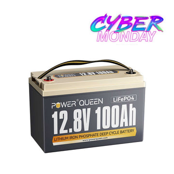Power Queen 12V 100Ah Group 31 Deep Cycle Lithium Battery