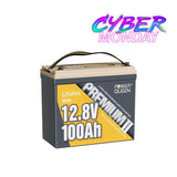 Power Queen 12V 100Ah Mini Deep Cycle Lithium Battery
