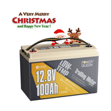 Power Queen 12V 100Ah Low-Temp Deep Cycle Lithium Battery
