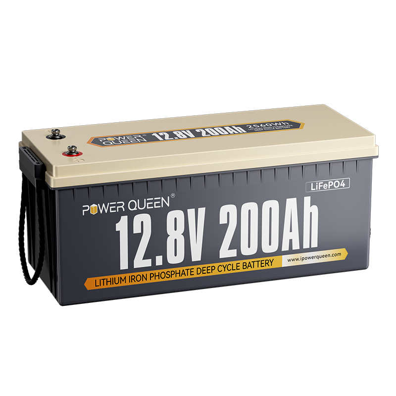 Power Queen 12V 200Ah Deep Cycle Lithium Battery