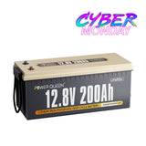 Power Queen 12V 200Ah Deep Cycle Lithium Battery