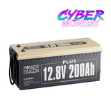 Power Queen 12V 200Ah PLUS Deep Cycle Lithium Battery