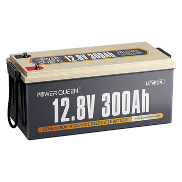 Power Queen 12V 300Ah Deep Cycle Lithium Battery