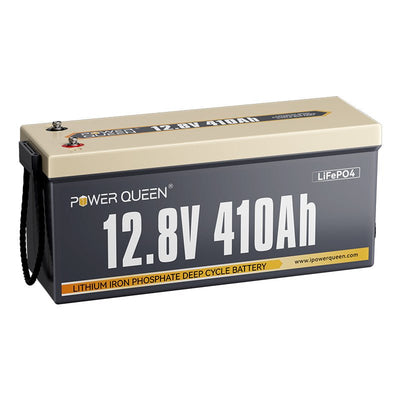 Power Queen 12V 410Ah Deep Cycle Lithium Battery - Power Queen US