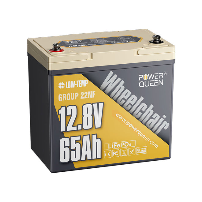 [Like New] Power Queen 12V 65Ah 22NF Lithium Battery