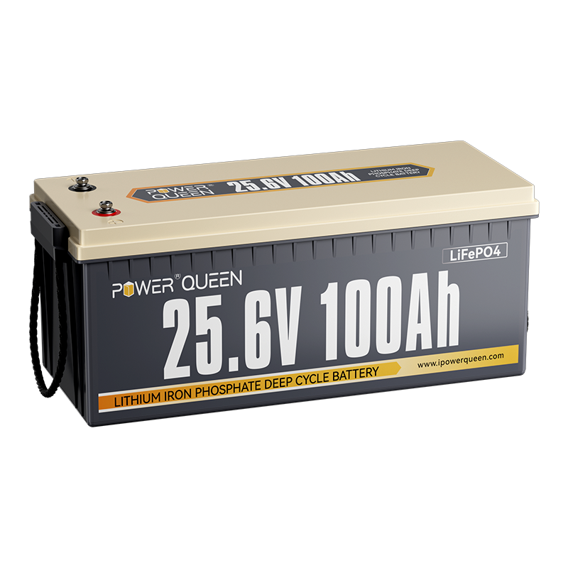 Power Queen 24V 100Ah Deep Cycle Lithium Battery