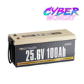 Power Queen 24V 100Ah Deep Cycle Lithium Battery