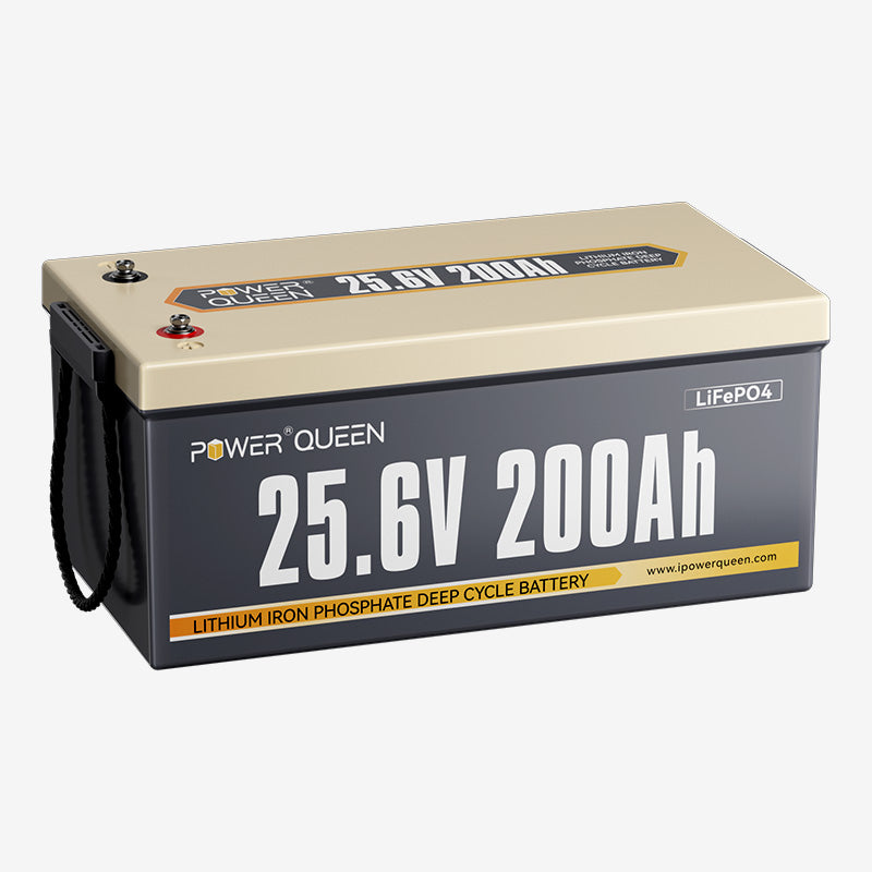 Power Queen 24V 200Ah Deep Cycle Lithium Battery Power Queen