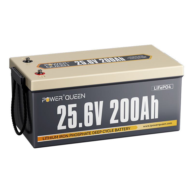 Power Queen 24V 200Ah Deep Cycle Lithium Battery