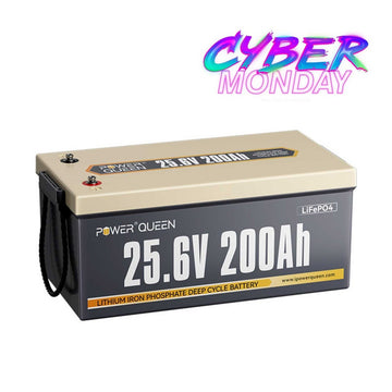 Power Queen 24V 200Ah Deep Cycle Lithium Battery